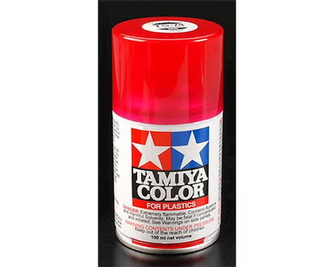 TS-74 Tamiya Clear Red Lacquer Spray Paint (100ml)