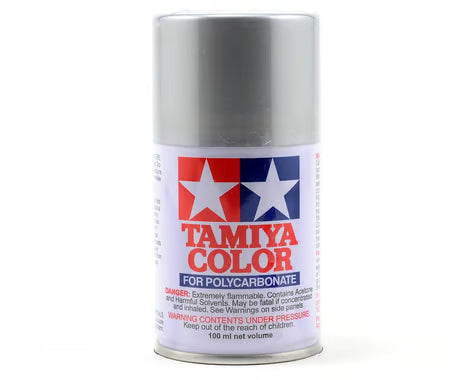PS-41 Tamiya Bright Silver Lexan Spray Paint (100ml)