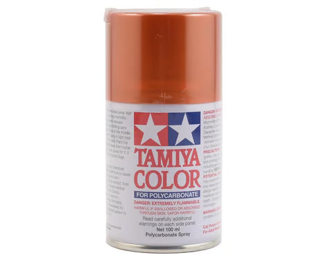 PS-61 Tamiya Metallic Orange Lexan Spray Paint (100ml)