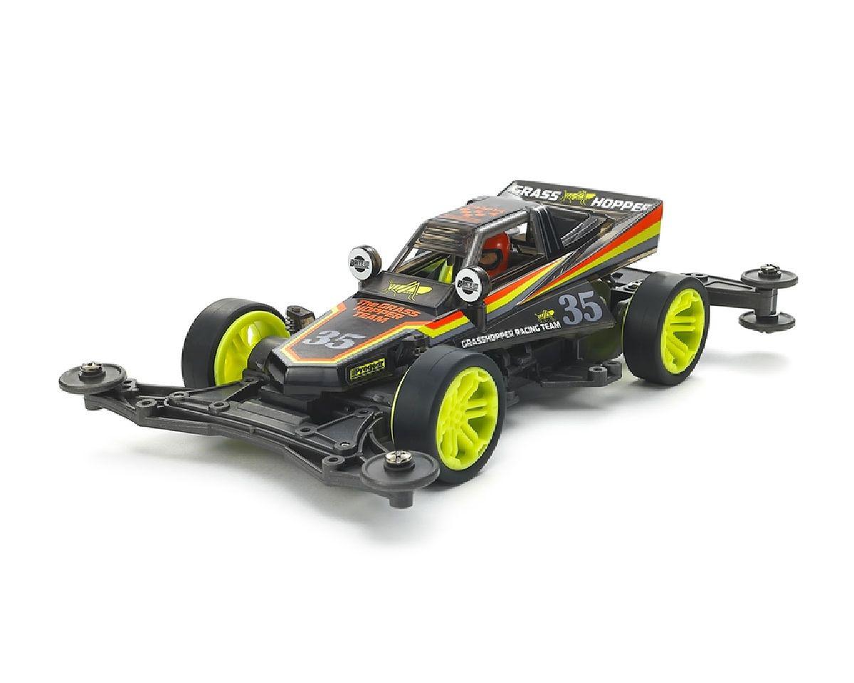 TAM95720 Tamiya 1/32 JR Mini 4WD The Grasshopper Jr. Black Special Kit (VZ Chassis) (Limited Edition)
