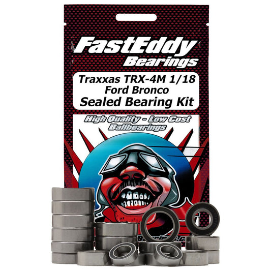 TFE7972 Fast Eddy Traxxas TRX-4M 1/18 Ford Bronco Sealed Bearing Kit