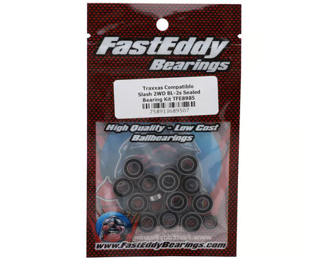 TFE8985 FastEddy Sealed Bearing Kit for Traxxas Slash 2WD BL-2s
