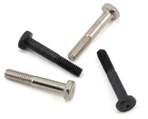 TKR1240 Tekno RC Lower Shock Mount Screw Set (4) (2 CW & 2 CCW)