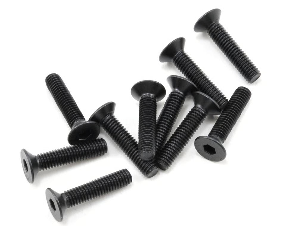TKR1325 Tekno RC 3x14mm Flat Head Screw (10)