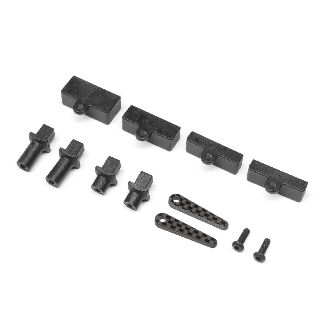 TLR231102 TLR Carbon Tab Battery Mount Set: 22X-4