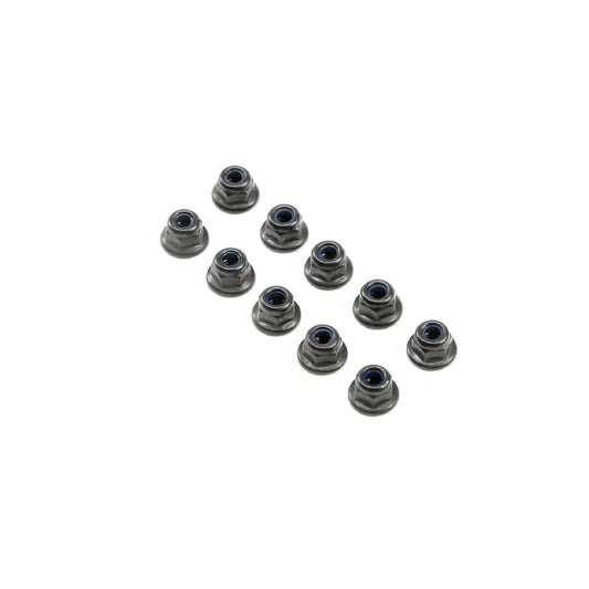 TLR245016 TLR M3 Flanged Lock Nuts (10)