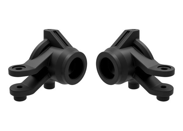 TRA10736-BLK Traxxas Steering Blocks, Left & Right (Black)