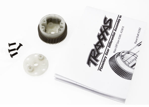 TRA2381X Traxxas Main Differential Case w/Steel Ring Gear