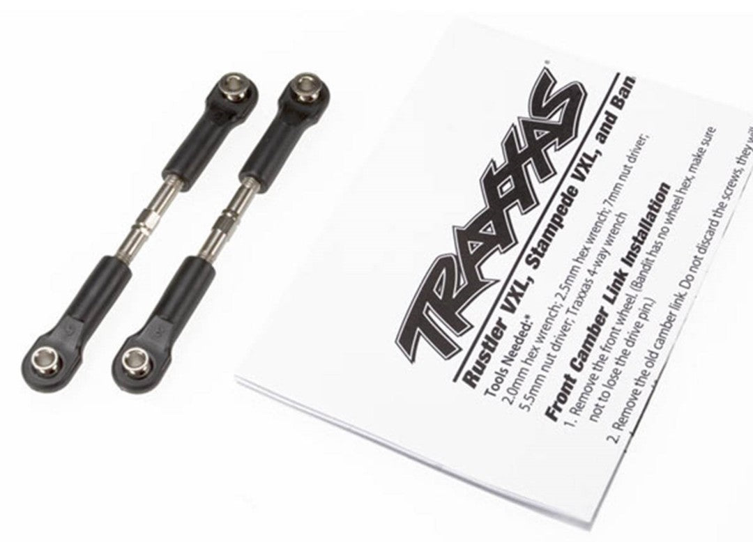 TRA2443 Traxxas Turnbuckle/Camber Links with Rod Ends, 56mm (2)
