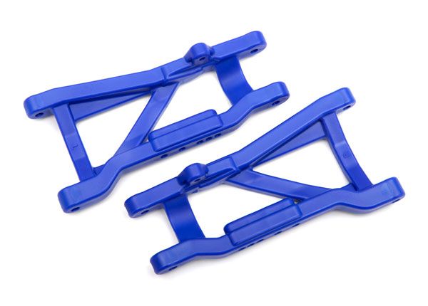 TRA2555A Traxxas Suspension Arms, Rear (Blue) (2) (HD, Cold Weather)