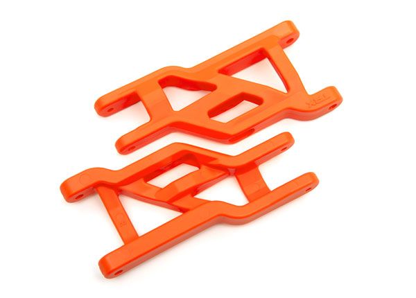 TRA3631T Traxxas Suspension Arms, Front (Orange) (2) (HD, Cold Weather)