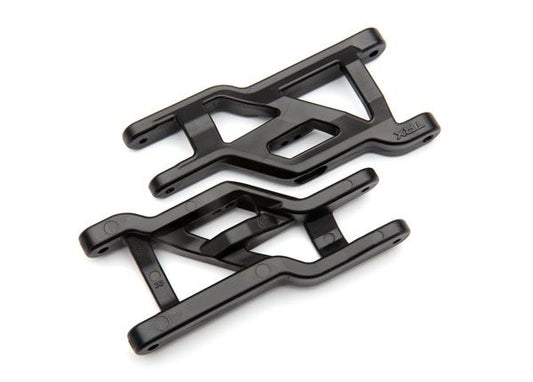 TRA3631X Traxxas HD Cold Weather Front Suspension Arm Set (Black)