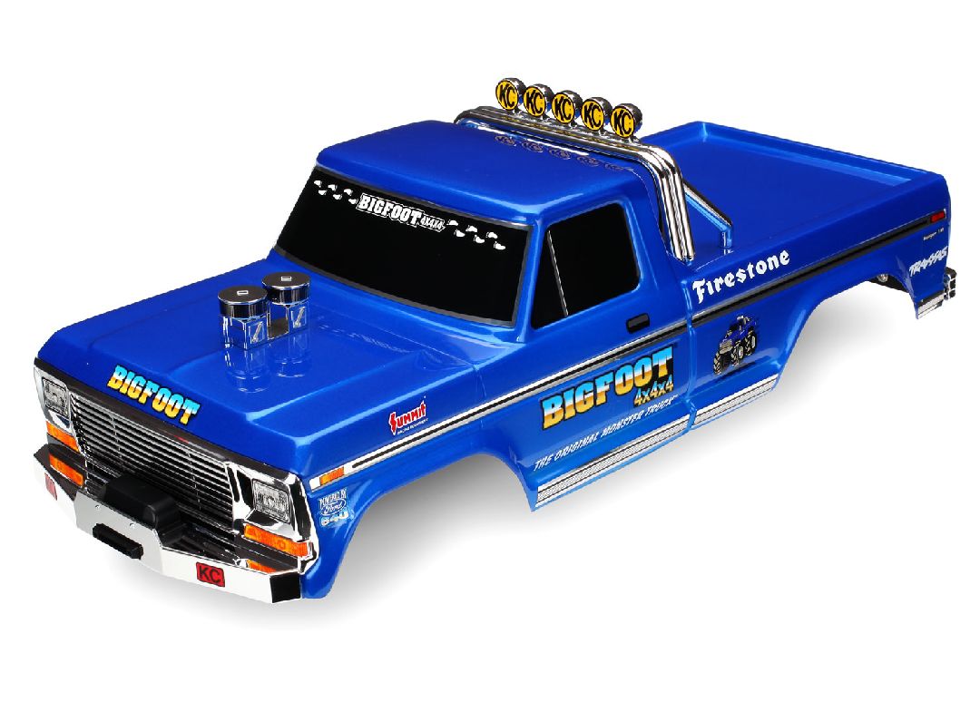 TRA3661-BLUE Traxxas Body Bigfoot No. 1 Replica