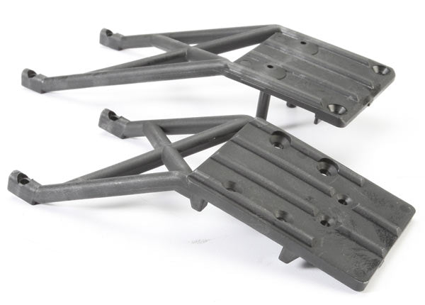 TRA5837 Traxxas Front & Rear Skidplate Set (Black)