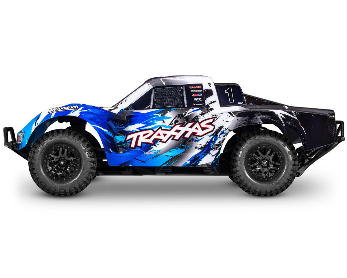 TRA58434-4BLUE Traxxas Slash VX3 1/10 RTR 2WD Brushless Short Course Truck (Blue) w/VX3 ESC, TQi Sport 2.4GHz Radio & TSM