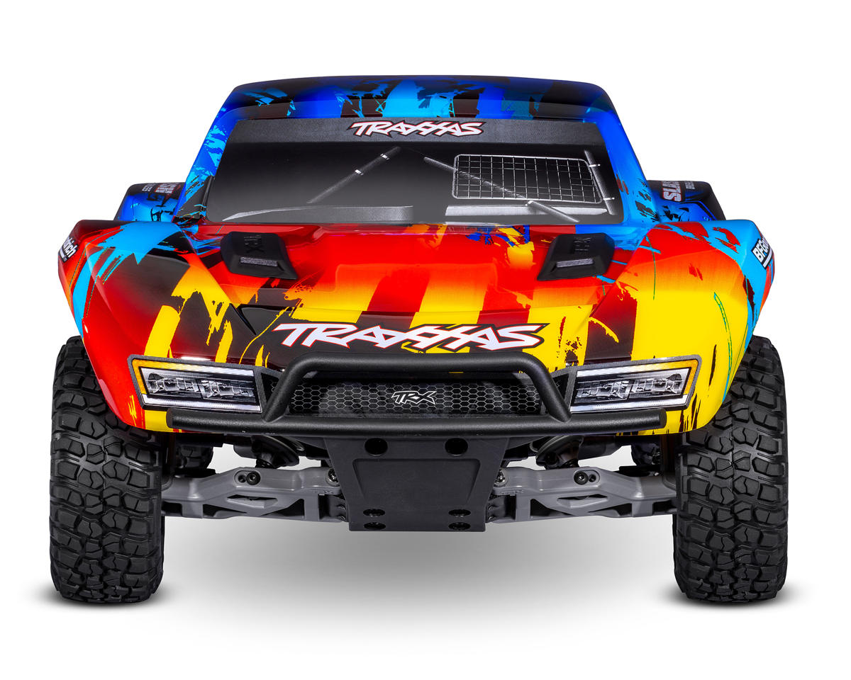 TRA58434-4RNRX Traxxas Slash VX3 1/10 RTR 2WD Brushless Short Course Truck (Rock n Roll) w/VX3 ESC, TQi Sport 2.4GHz Radio & TSM (Copy)