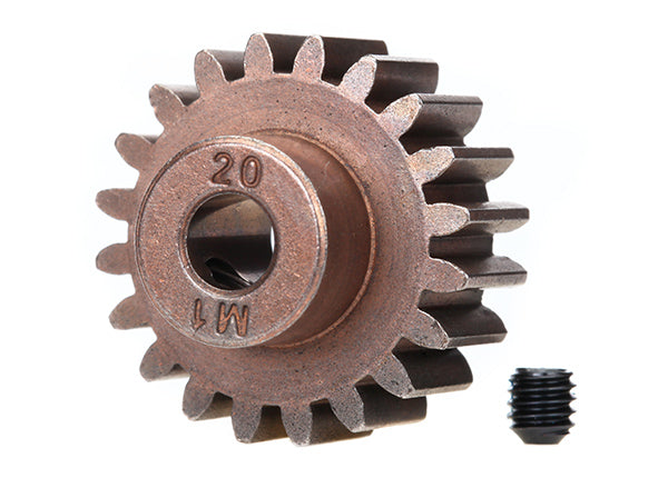 TRA6494X Traxxas Mod 1 Steel Pinion Gear 5mm Shaft (20)