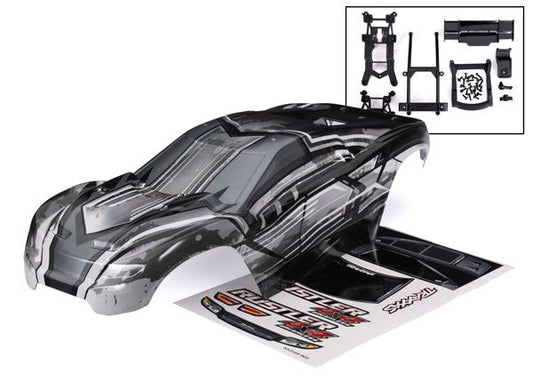 TRA6740L Traxxas Body Rustler 4X4 Prographix (Requires Paint & Final Color Application)