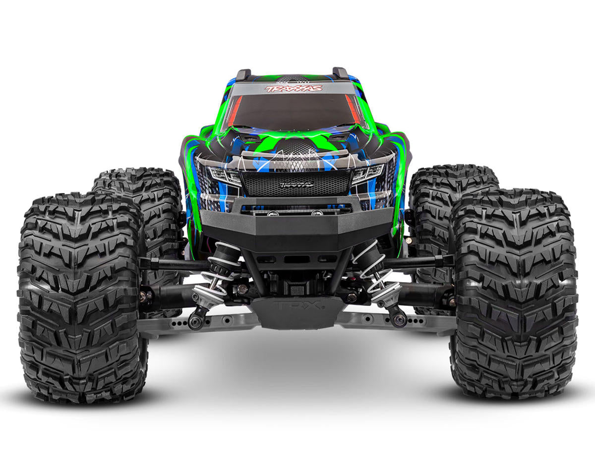 TRA67454-4GREEN Traxxas Stampede 4x4 VX3 1/10 RTR 4WD Brushless Monster Truck (Green) w/VX3 ESC, TQi Sport 2.4GHz Radio & TSM
