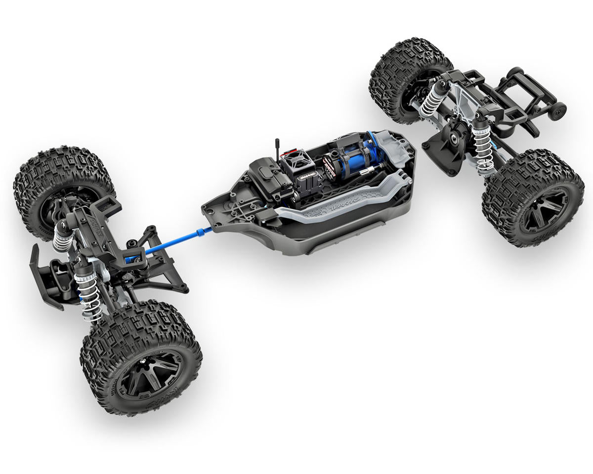 TRA67464-4GREEN Traxxas Rustler 4x4 VX3 1/10 RTR 4WD Brushless Stadium Truck (Green) w/VX3 ESC, TQi Sport 2.4GHz Radio & TSM