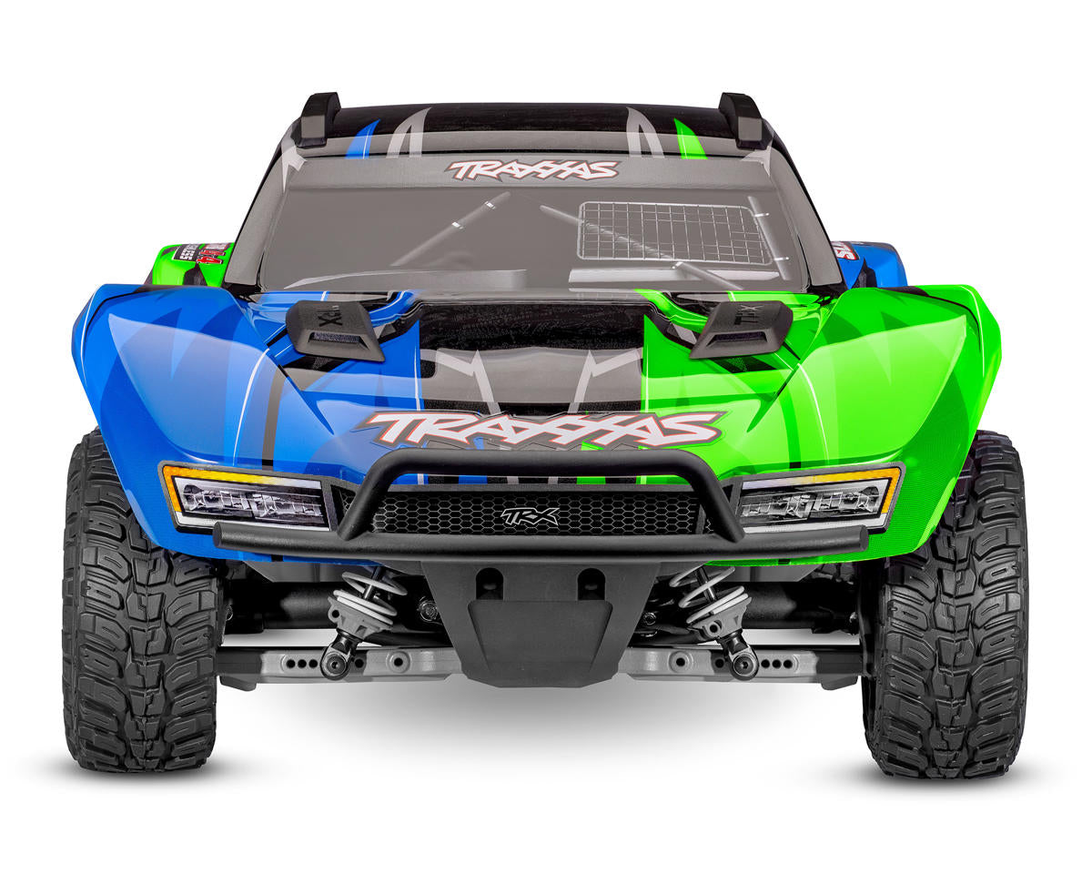 TRA68454-4GREEN Traxxas Slash 4x4 VX3 1/10 RTR 4WD Brushless Short Course Truck (Green) w/VX3 ESC, TQi Sport 2.4GHz Radio & TSM