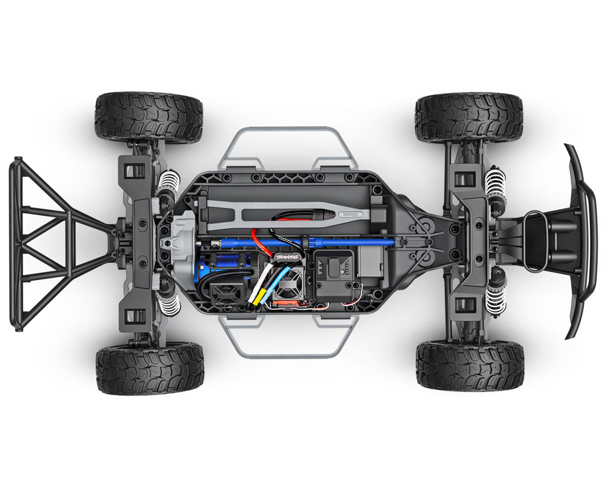TRA68454-4ORANGE Traxxas Slash 4x4 VX3 1/10 RTR 4WD Brushless Short Course Truck (Orange) w/VX3 ESC, TQi Sport 2.4GHz Radio & TSM (Copy)