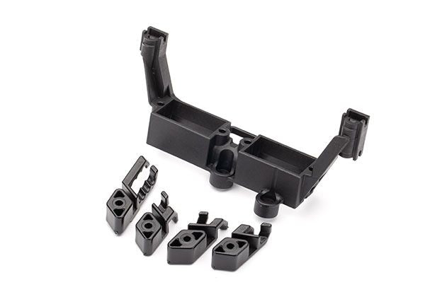 TRA8240X Traxxas Servo Mount, 2-Speed Servo mount, T-Lock Wire Clips