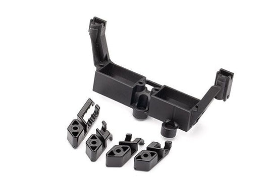 TRA8240X Traxxas Servo Mount, 2-Speed Servo mount, T-Lock Wire Clips
