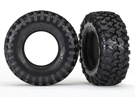 TRA82770 Traxxas 1.9" Canyon Trail S1 Tires 4.6" OD (2)