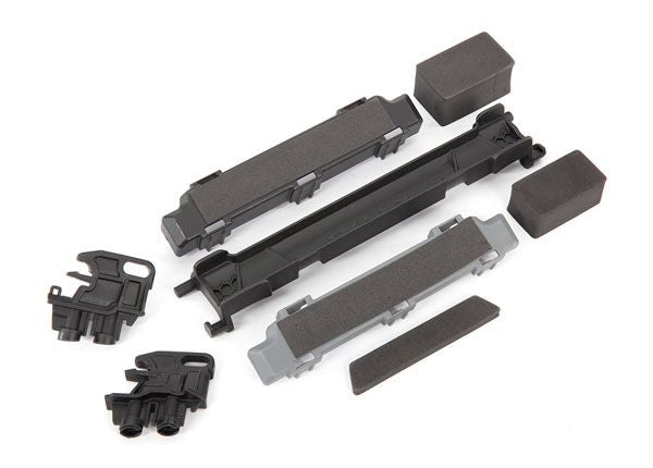 TRA8919R Traxxas Battery Hold Down/Mounts (Fits Maxx V2)