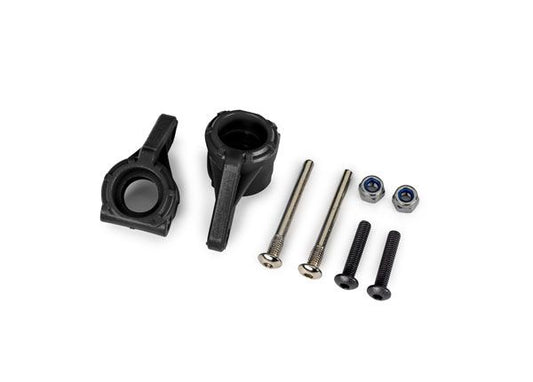 TRA9137 Traxxas Steering Blocks, Extreme HD, Black(2)(#9180/9181/9182)