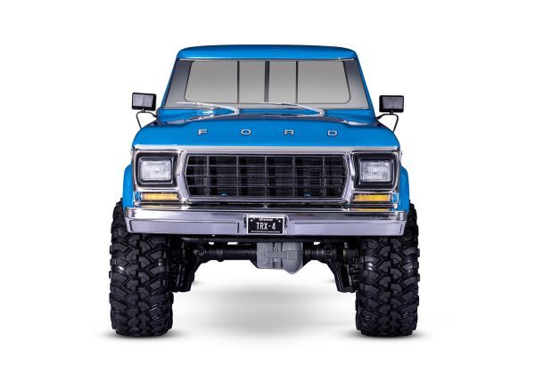 TRA92144-4BLUE Traxxas TRX-4 1/10 4WD RTR Scale & Trail Rock Crawler w/Ford F-150 Truck Body (Blue) w/XL-5 HV ESC & TQ 2.4GHz Radio