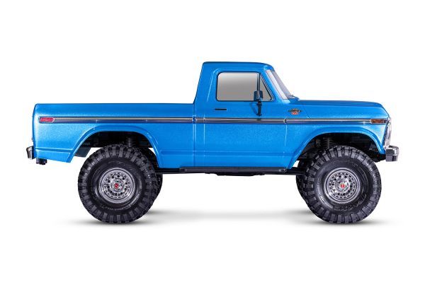 TRA92144-4BLUE Traxxas TRX-4 1/10 4WD RTR Scale & Trail Rock Crawler w/Ford F-150 Truck Body (Blue) w/XL-5 HV ESC & TQ 2.4GHz Radio