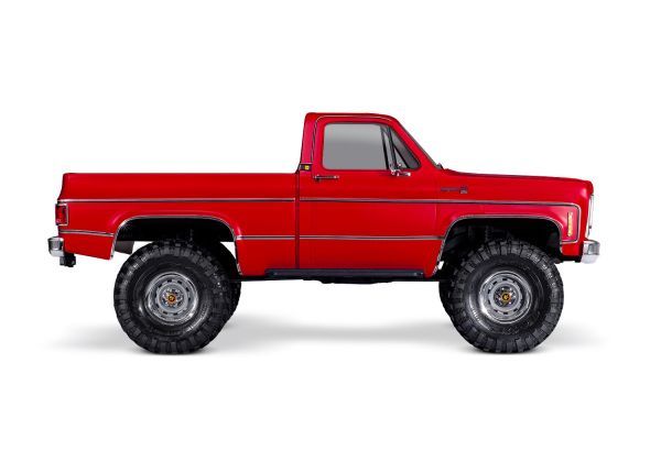 TRA92154-4RED Traxxas TRX-4 1/10 4WD RTR Scale & Trail Rock Crawler w/1979 Chevrolet K10 Truck Body (Red) w/XL-5 HV ESC & TQ 2.4GHz Radio