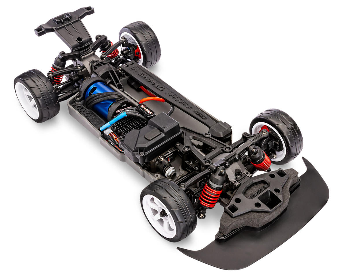 TRA93424-4BLACK Traxxas 4-Tec 2.0 Nissan 240SX 1/10 RTR Electric Brushless 4WD On-Road Car (Black) w/VX3 ESC, TQi Sport 2.4GHz Radio & TSM