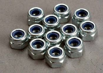 TRA2745 Traxxas Nylon Locknuts 3mm (12)