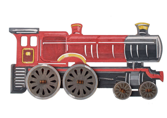 UGR70245 Ugears Hogwarts Express Wooden 3D-Puzzle Coloring - 13 Pieces