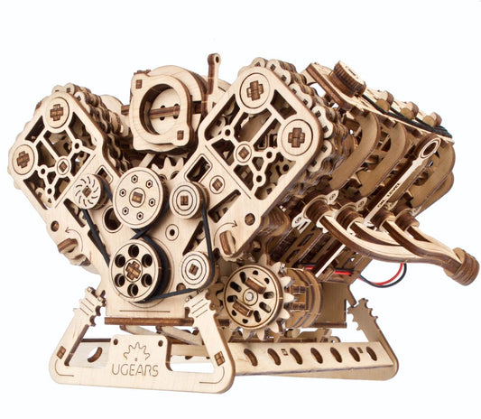 Ugears Engine V8 - 776 Parts