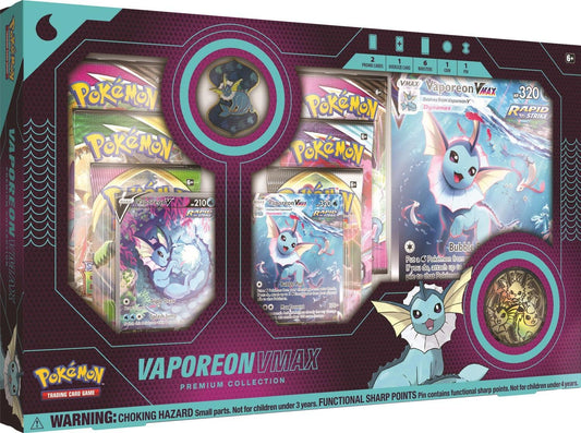 Vaporeon Vmax Premium Collection (Live)