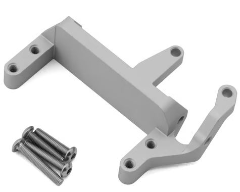 VPS08671 Vanquish Products F10 Straight Axle Aluminum Servo Mount (Clear) (VRD Mullet) (Servo On Axle)