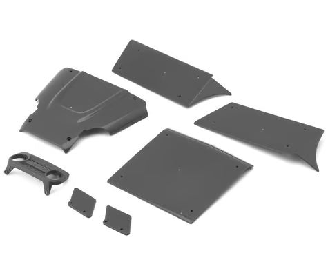 VPS10526 Vanquish Products H10 Optic Body Panel Set (Grey/Vanquish Products) w/Decals
