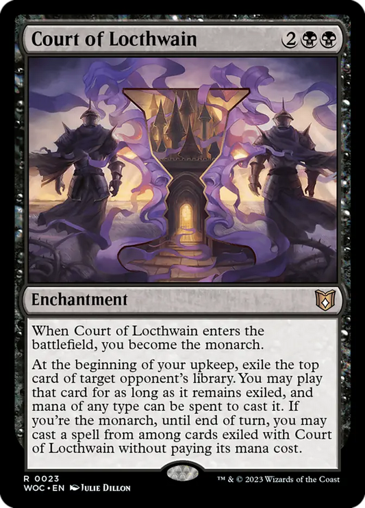 Court of Locthwain - (WOC) Wilds of Eldraine Commander