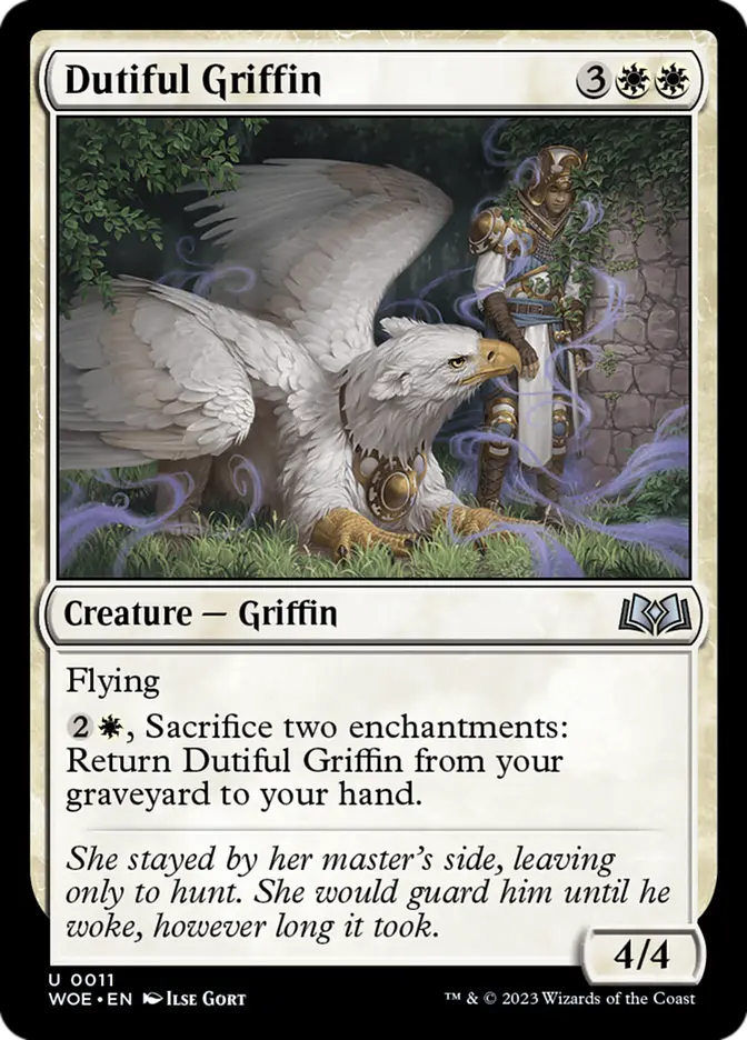 Dutiful Griffin - (WOE) Wilds of Eldraine