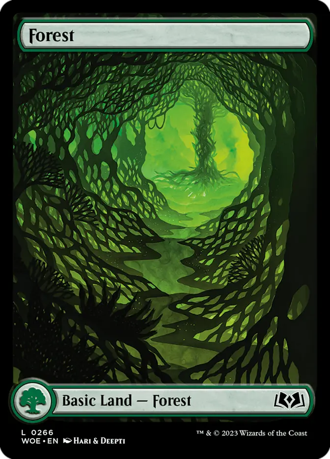 Forest - Full Art (WOE) Wilds of Eldraine
