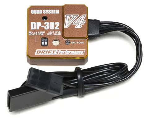 YOKDPP-302V4BZ Yokomo DP-302 V4 Drift Steering Gyro (Bronze)